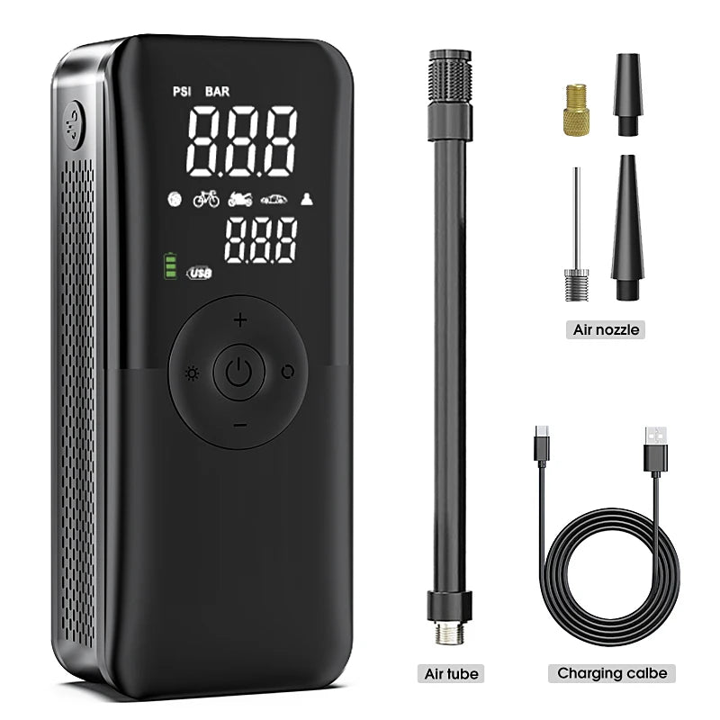 CARVIBE RechargePro: Cordless Tire Inflator & Pump