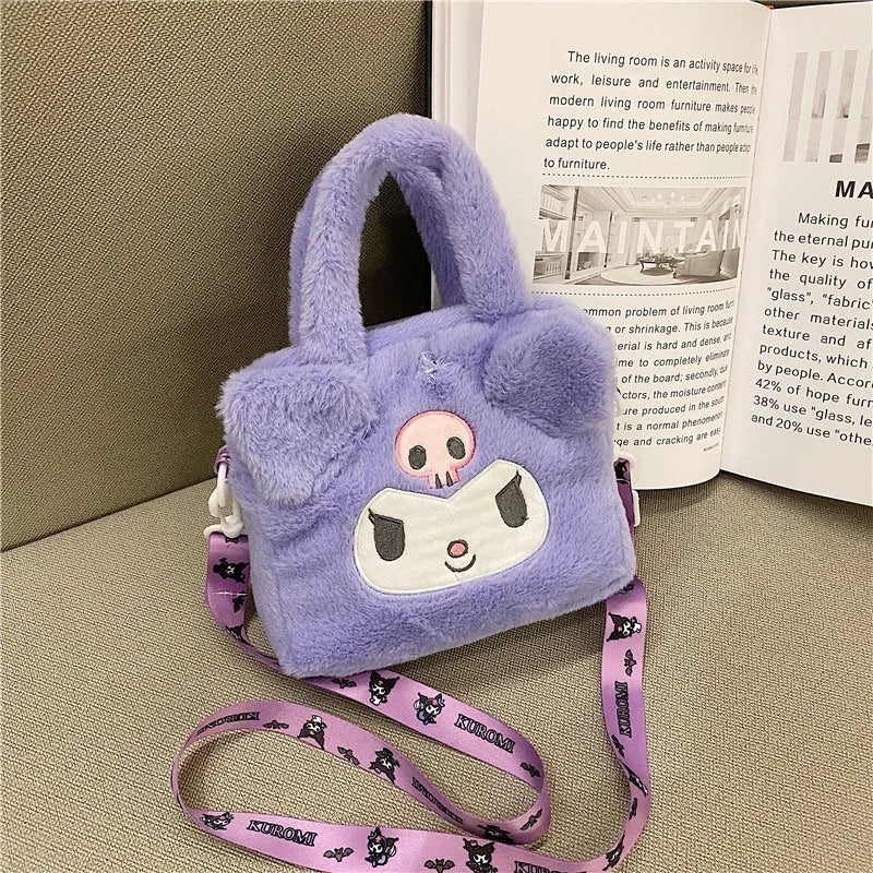 KawaiiDream Sanrio Plush Handbag & Cosmetic Bag